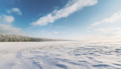 Fototapeta na wymiar winter landscape with snow background