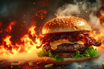 Sizzling Temptation: Devil's Burger in Inferno