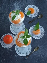 Das Mandarinendessert