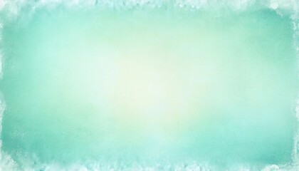pastel green background paper in texture border design of soft blank solid blue green background...