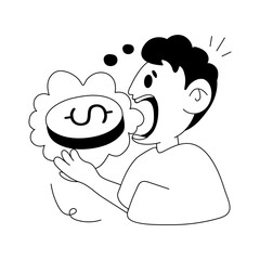 Greedy Person 