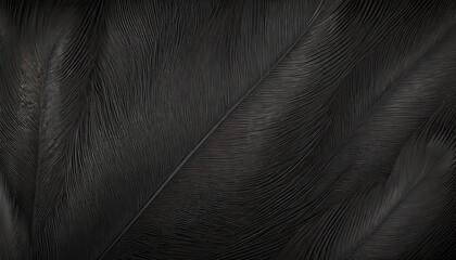 beautiful lines dark black feather pattern texture background