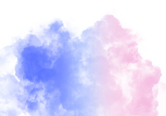 pastel coloured blue and pink cloudscape on transparent background clip art boy girl baby backdrop