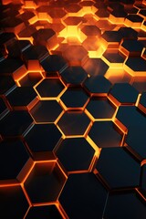 Loopable Honeycomb 3D, Animated Backgrounds