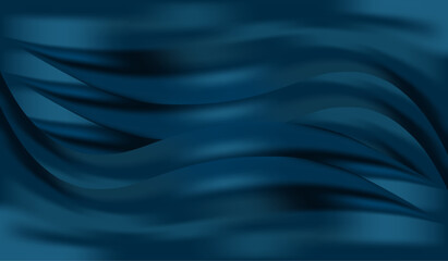 Abstract fluid dark blue waves background. Luxury royal backdrop. Geometric Vector illustration. VIP design. Premium Business Card. Cover. Template. Gradient color. Innovative and science.