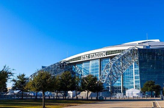 AT&T Stadium, completed in 2009, is home to the NFL Dallas Cowboys Football Team.