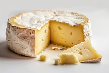 cheese isolated on white background