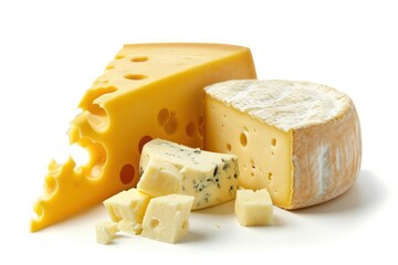 cheese isolated on white background