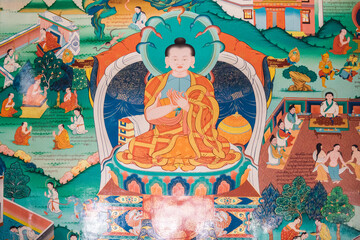 Buddha Nagarjuna, Tangtse Monastery, Thangkas, Buddhist Art, Tibetan Buddhism