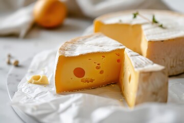 cheese isolated on white background