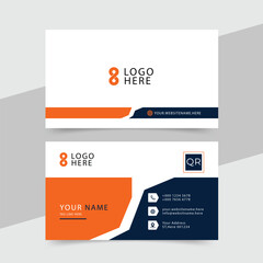 flat modern busines card design 