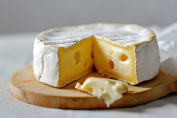 cheese isolated on white background