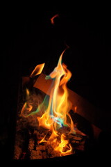 Colorful Fire