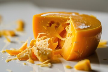 cheese isolated on white background