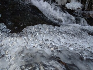 Frozen river