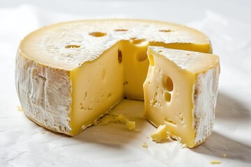 cheese isolated on white background