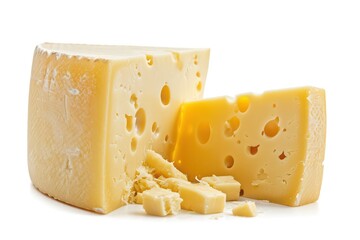 cheese isolated on white background
