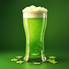 Green beer for the St. Patrick's Day