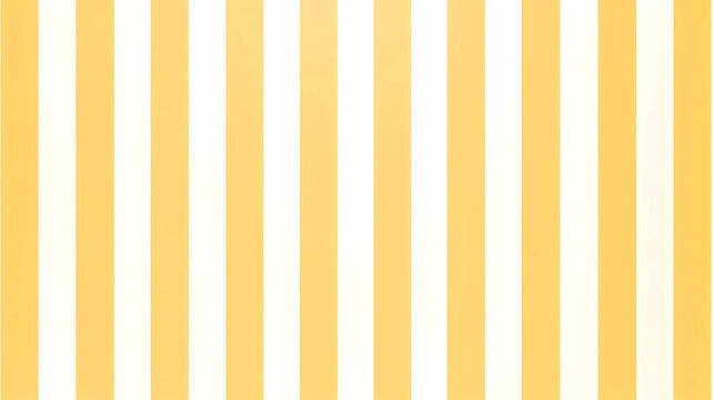 Fototapeta Yellow and white vertical stripe pattern seamless wallpaper endless decorative texture. yellow and white decorative element.