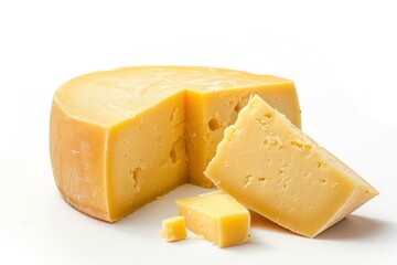 cheese isolated on white background