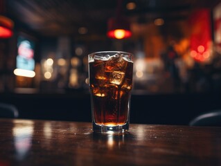 Cola Drink in a bar