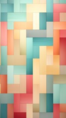 Abstract background with mosaic pattern with colorful squares, geometric texture