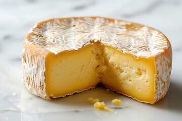 cheese on a white background