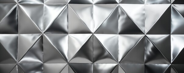 Shiny platinum wall texture