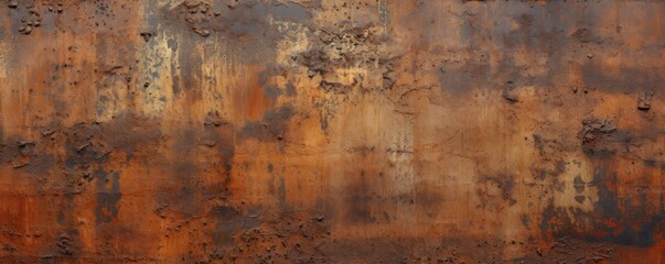 Shiny rust wall texture