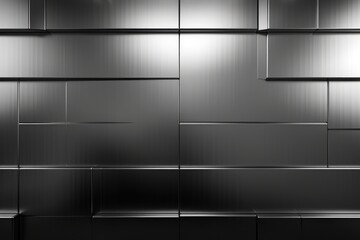 Shiny steel wall texture