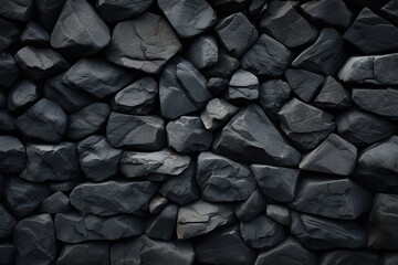 Black stones background