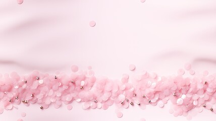 Fototapeta premium a light pink uniform background, adorned with sparkles, a composition or scene in a minimalist modern style, focusing on simplicity and elegance. SEAMLESS PATTERN. SEAMLESS WALLPAPER.