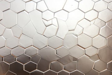 Shiny titanium wall texture
