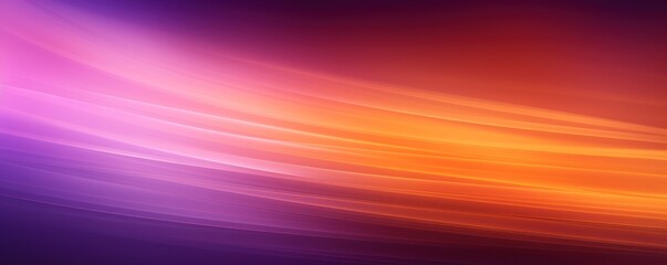 Silver orange violet glow blurred abstract gradient on dark grainy background
