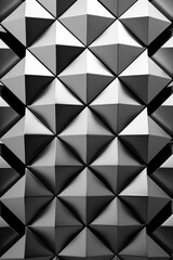 Silver repeated geometric pattern