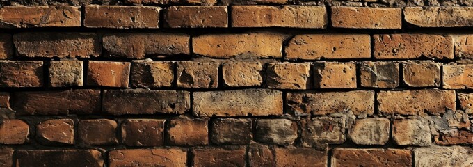 a brick wall background in brown color
