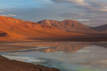 Fototapeta premium Lake in Chile
