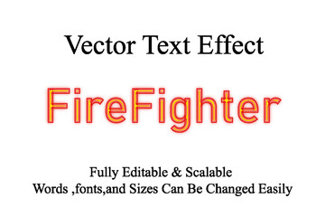100% Editable Vector 3D Text Effect.	