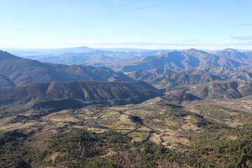 Naklejka premium rando à la barre des Dourbes, 04