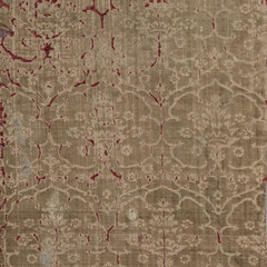 Antique Velvet Earthtone Brocade Texture
