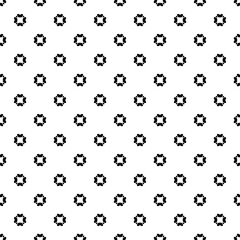 Black seamless abstract pattern. Overlay for background and backdrop. Ornamental design. PNG graphic illustration with transparent background.