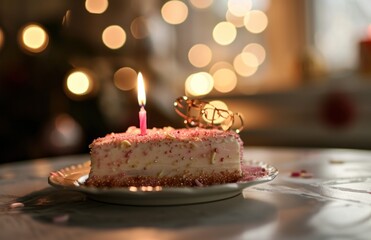 birthday card screenshot thumbnail with birthday candles and balloons..