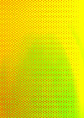 Yellow dot design vertical background with blank space for Your text or image, usable for social media, story, banner, poster, Ads, events, party, celebration, and various design works
