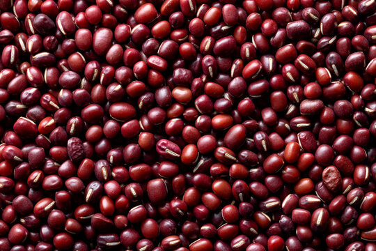 Background of adzuki red beans