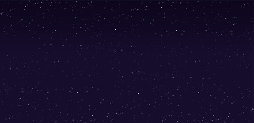 Night starry sky background. Darkness is illuminated by myriads of stellar bodies with brilliance of distant constellations and vector universe © Богдан Скрипник