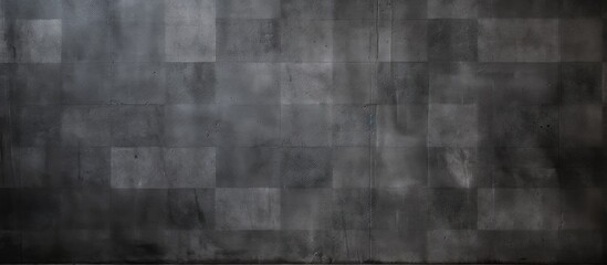 Fototapeta premium Old, checkered, dark grey backdrop.