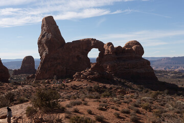 Arch and rock formation 