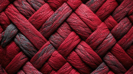 seamless wallpaper woven yarn string pattern - obrazy, fototapety, plakaty