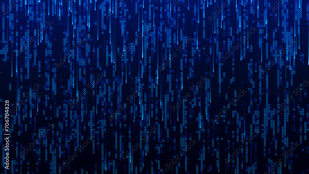 Fototapete real seamless abstract background of blue squares. abstract gradient background. background for web 
