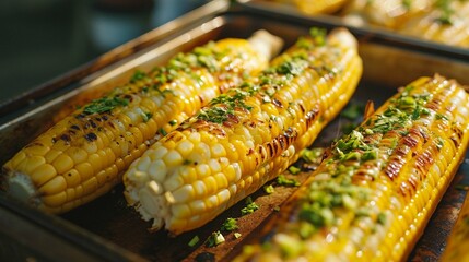 grilled corn on the cob